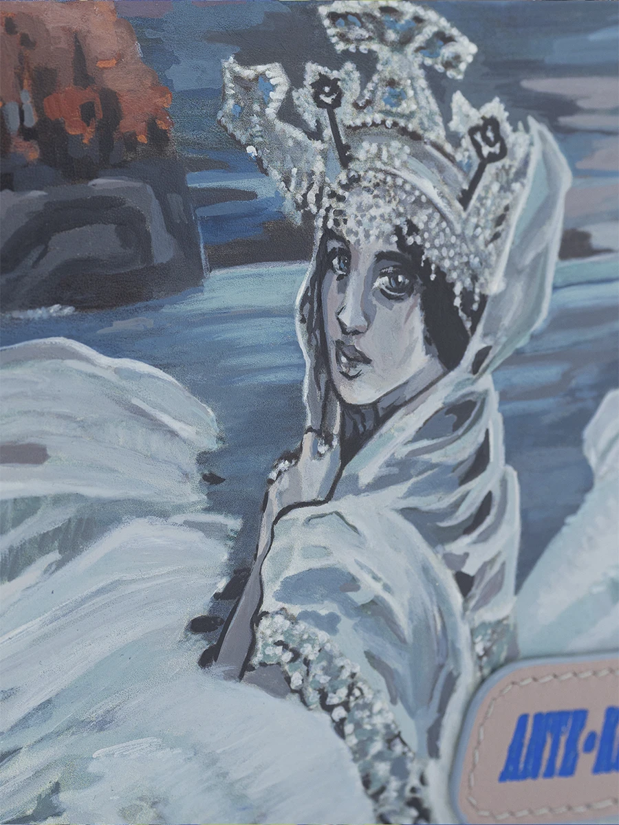 Сумка Mini bag кожаная «Царевна лебедь»