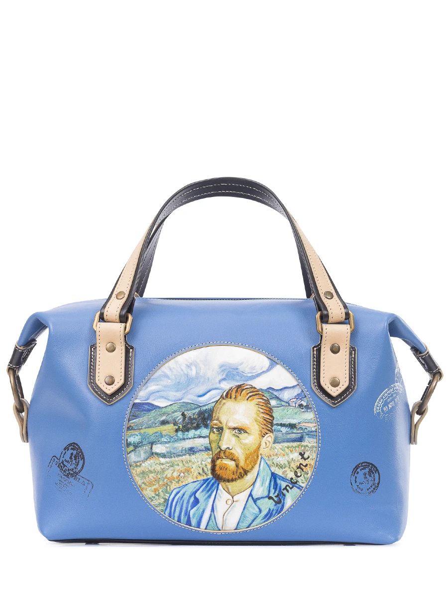 Сумка №7 кожаная "Van Gogh"