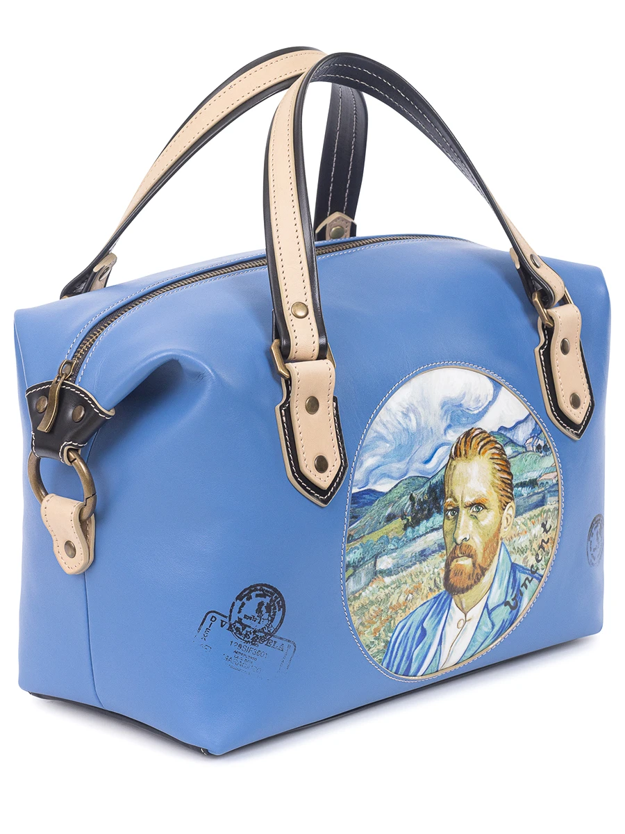 Сумка №7 кожаная "Van Gogh"