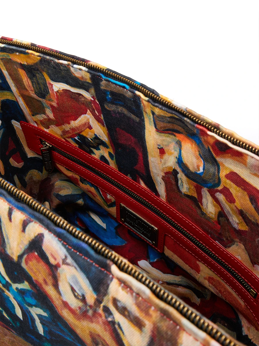 Сумка из саржи Ивана на ковре