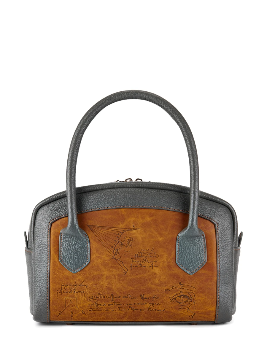 Сумка Мадлен кожаная "Око"