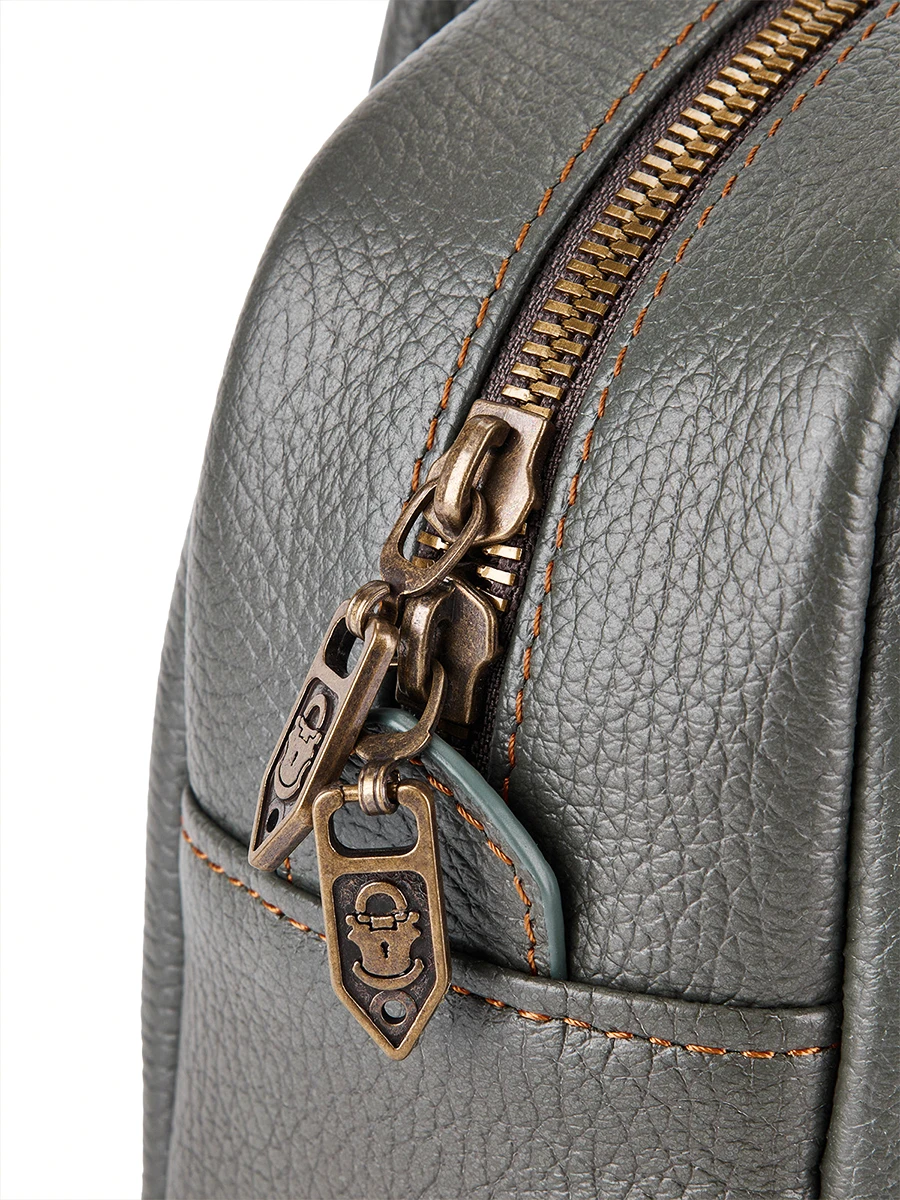 Сумка Мадлен кожаная "Око"