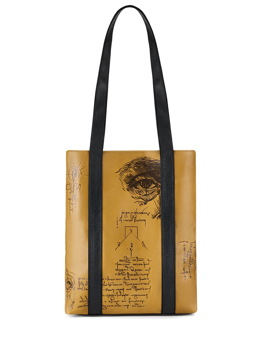 Шопер кожаный Око да Винчи