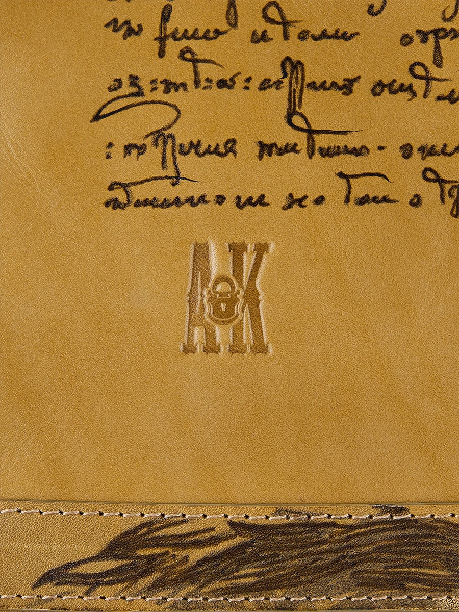 Шопер кожаный Око да Винчи