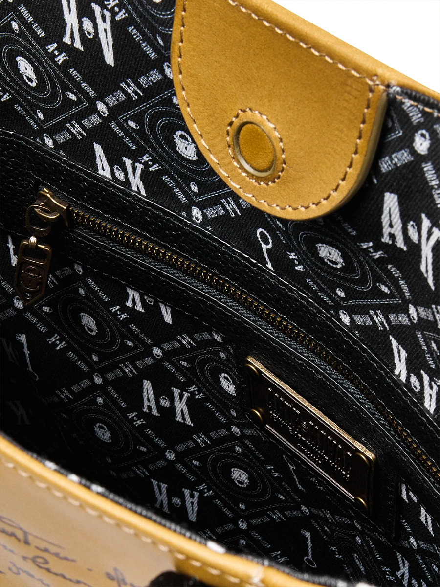 Шопер кожаный Око да Винчи