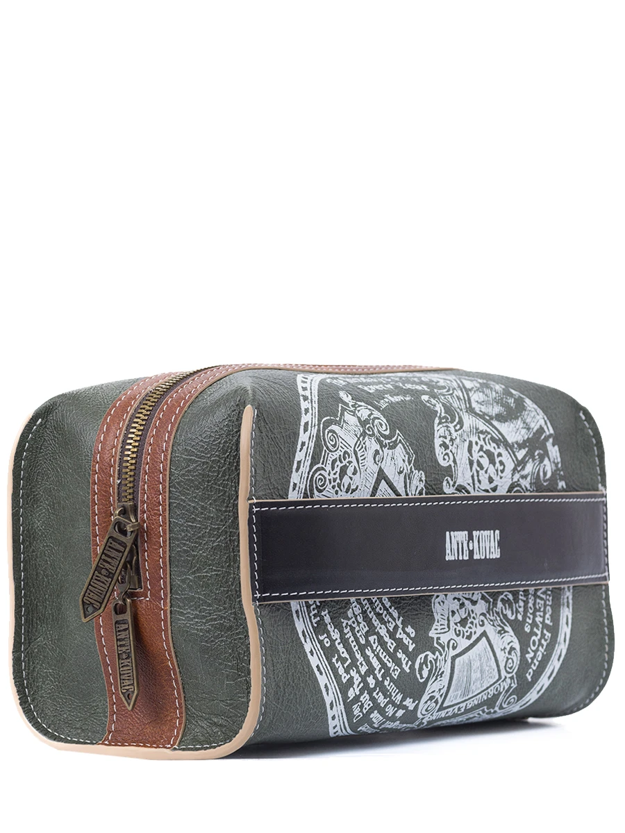 Несессер кожаный "Календарь Ньютона"