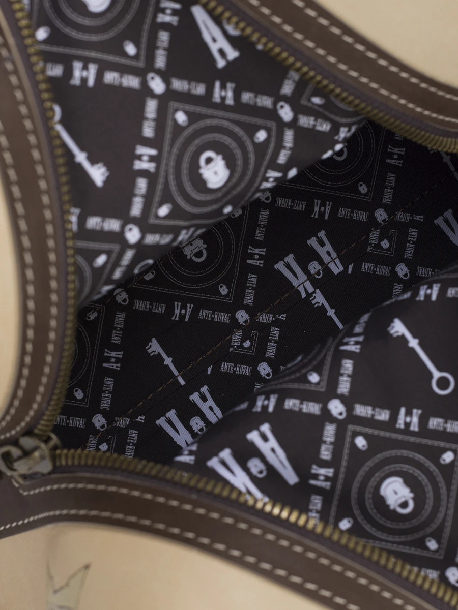 Несессер кожаный "Пара ботинок"