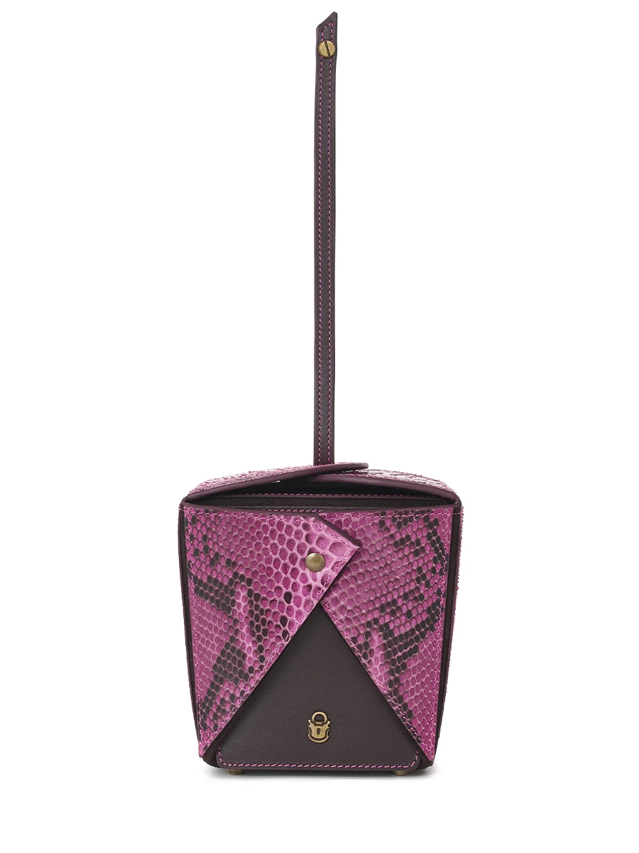 Клатч кожаный WOKBAG