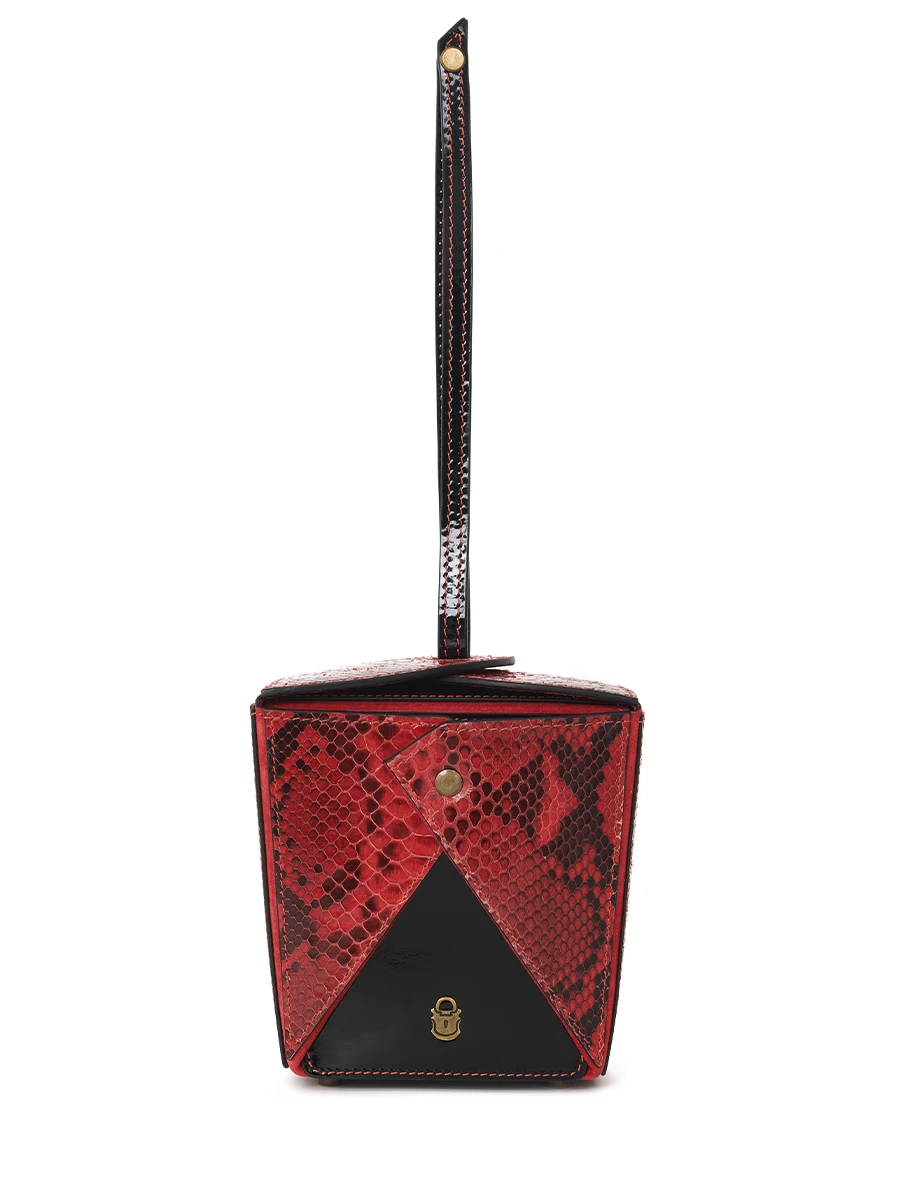 Клатч кожаный WOKBAG