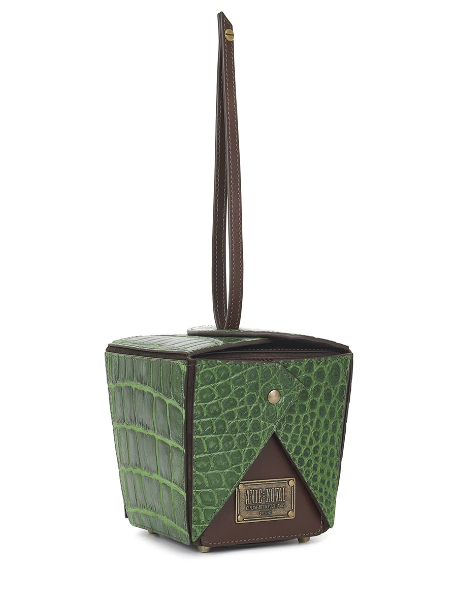 Клатч кожаный WOKBAG