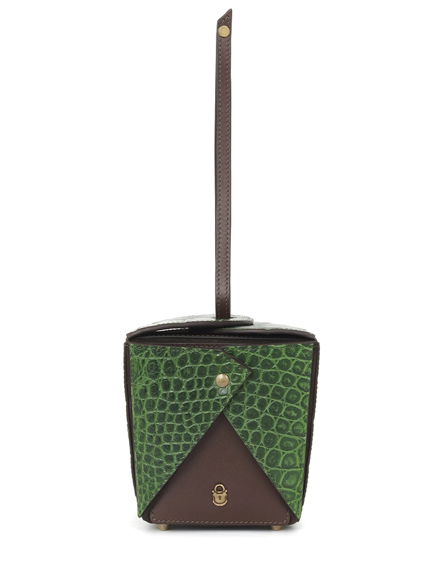 Клатч кожаный WOKBAG