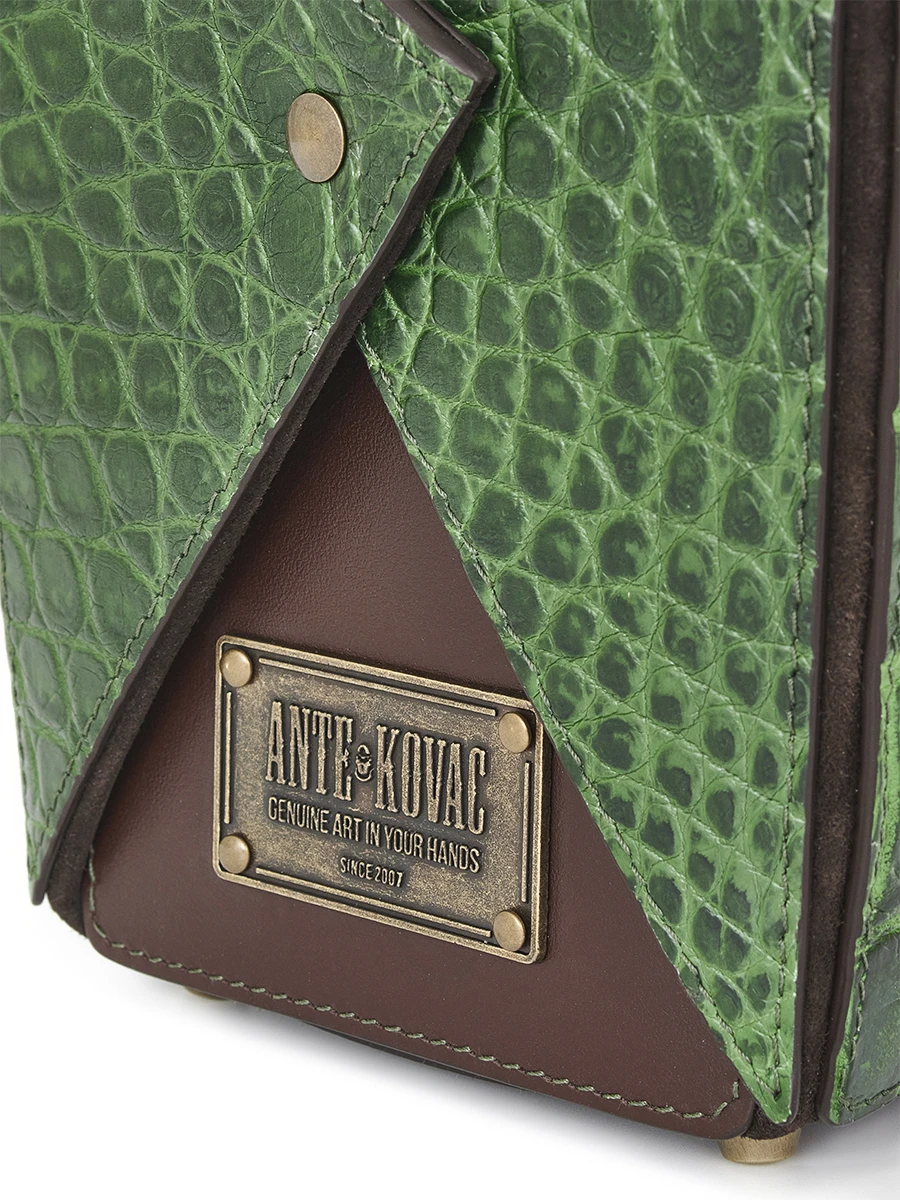 Клатч кожаный WOKBAG