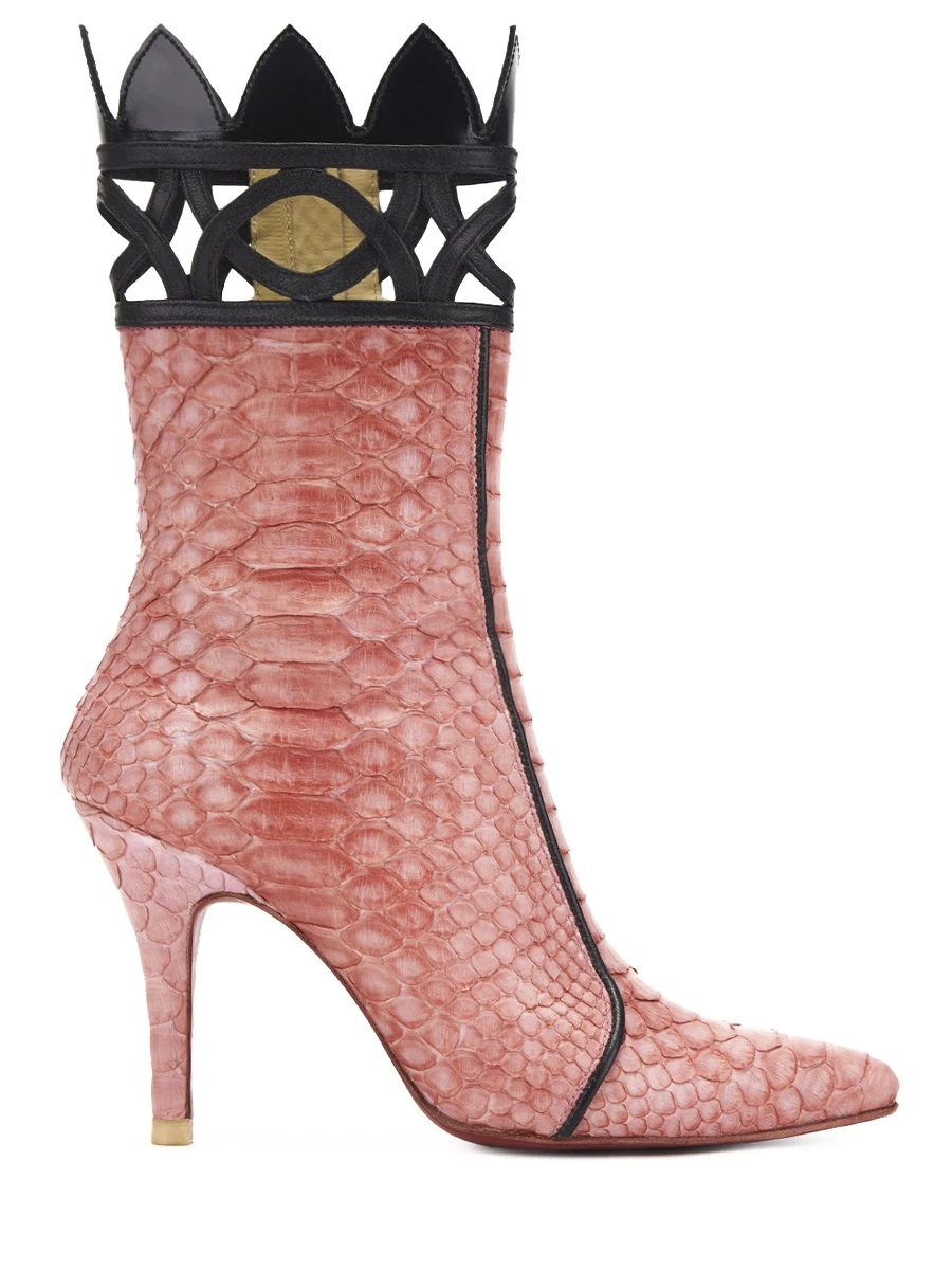 Сапоги из кожи питона Невеста Кощея