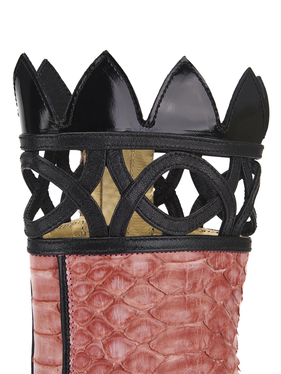 Сапоги из кожи питона Невеста Кощея