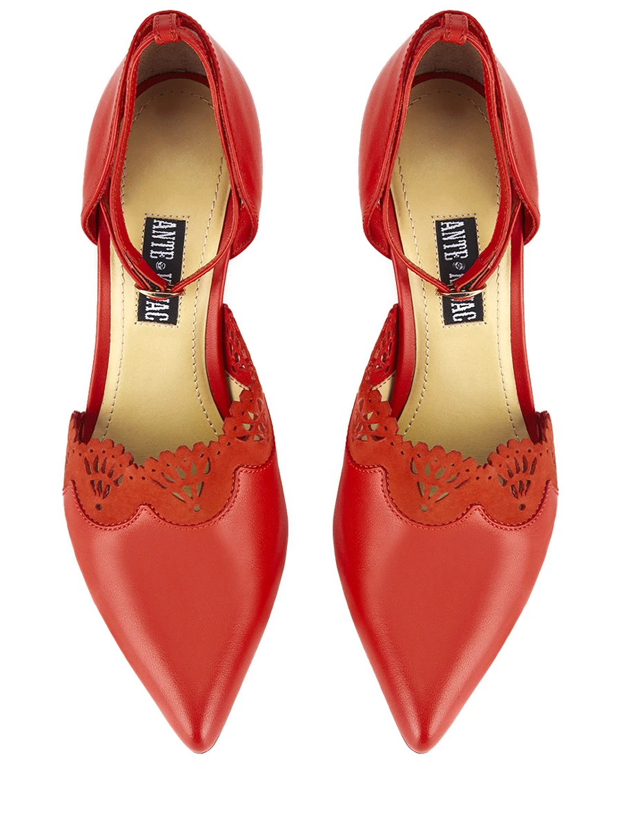 Туфли кожаные Алконоста