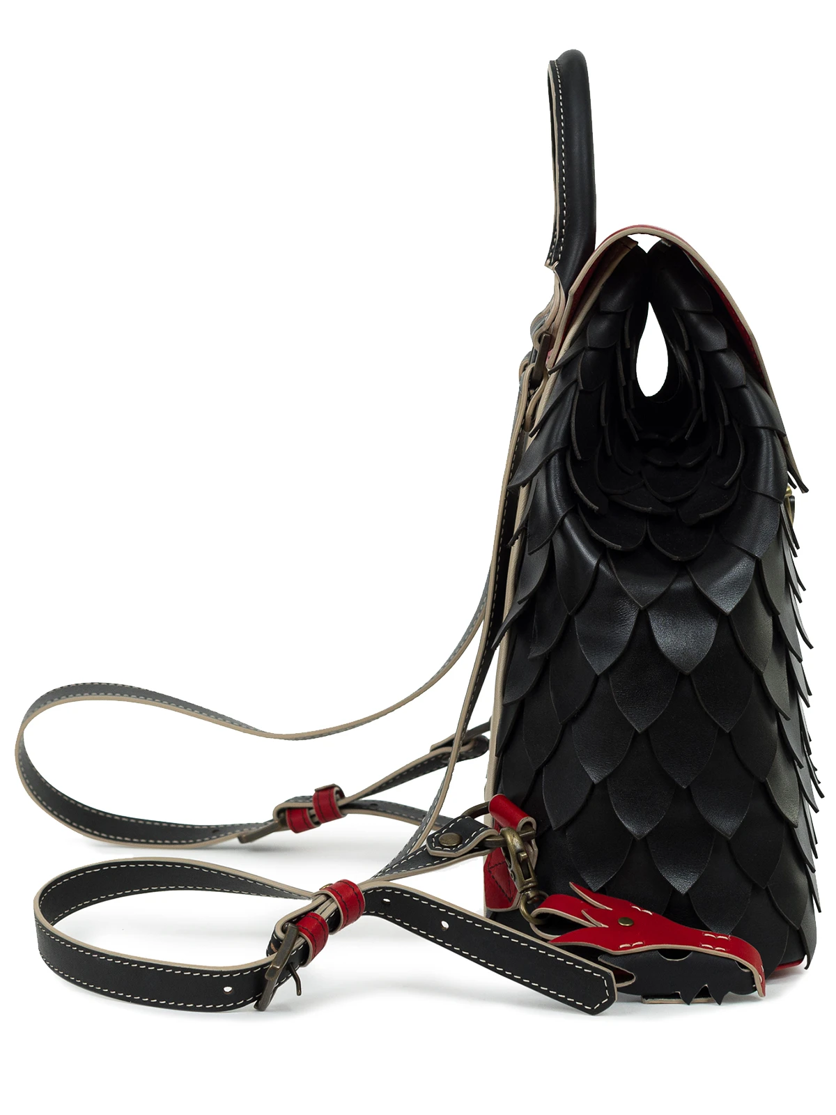 Рюкзак кожаный Сити "Дракон"