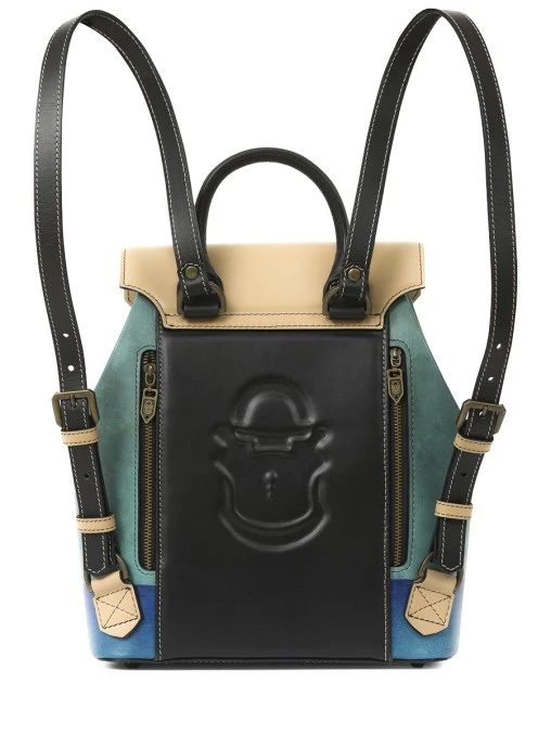 Рюкзак кожаный Сити "Человек в котелке" ANTE KOVAC