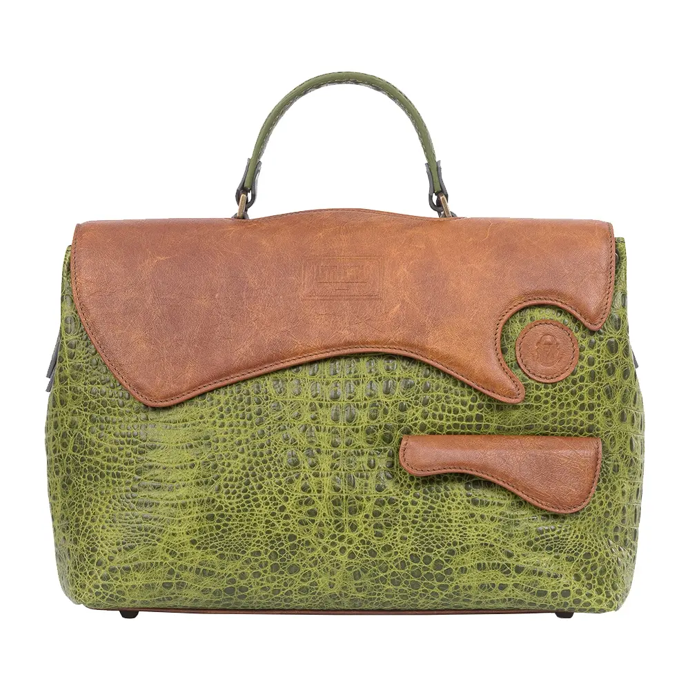 Портфель кожаный Voyage Croco
