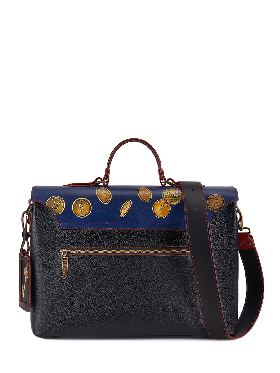 Портфель кожаный Буратино