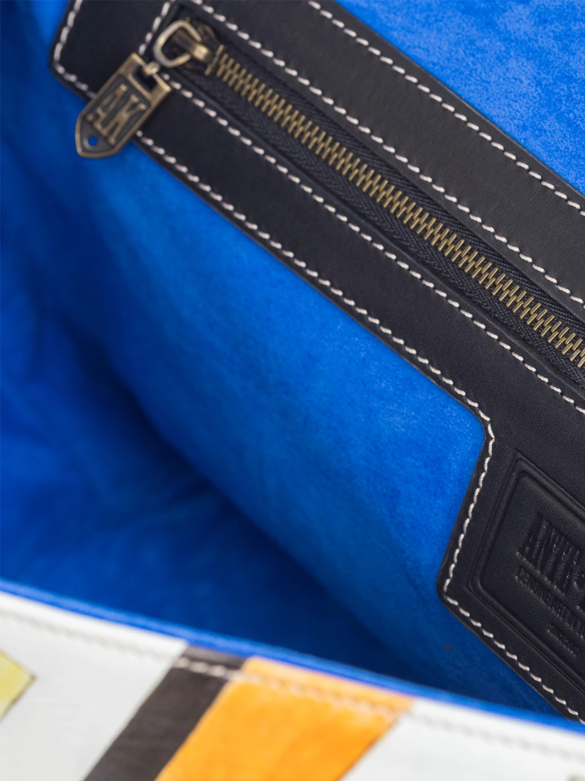 Портфель кожаный "Супрематизм"