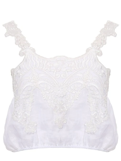 Топ с кружевом MAURIZIO