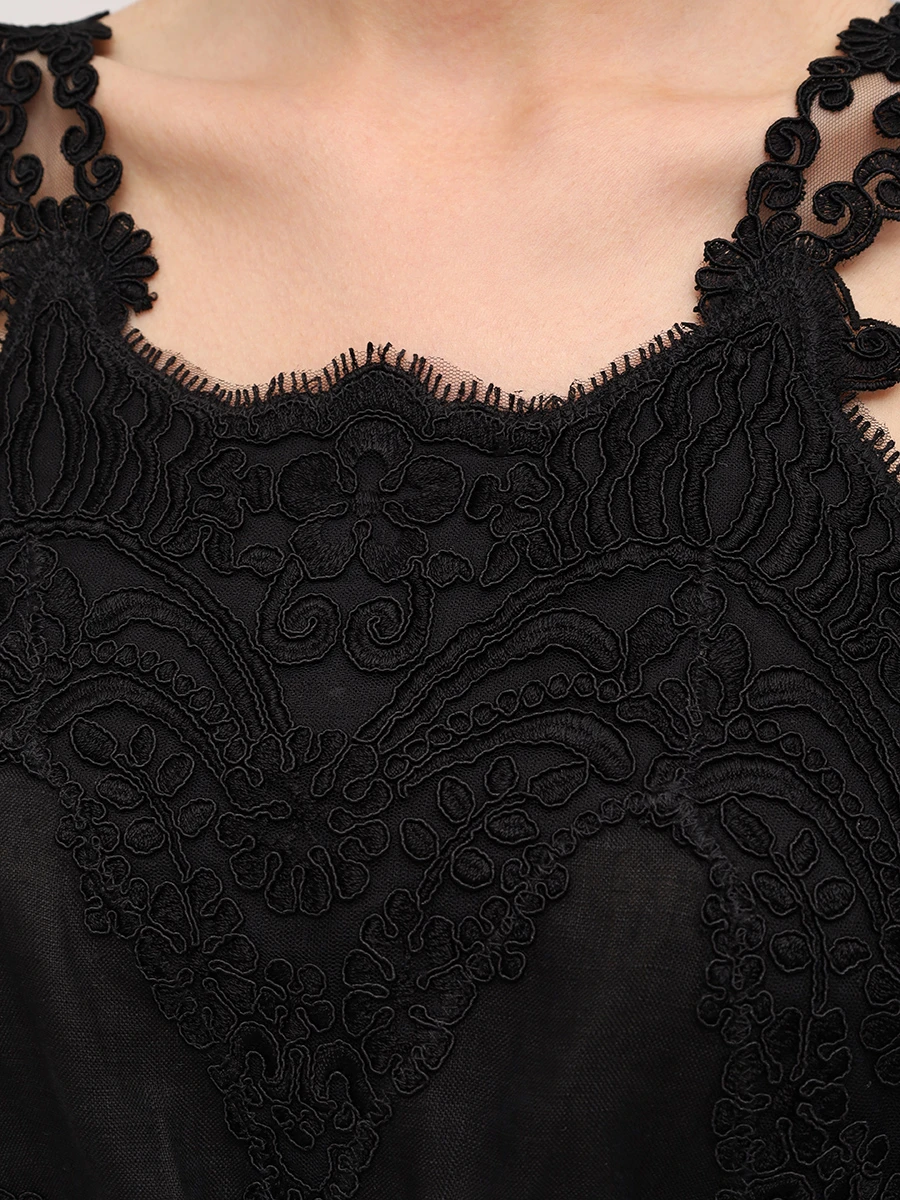 Топ с кружевом