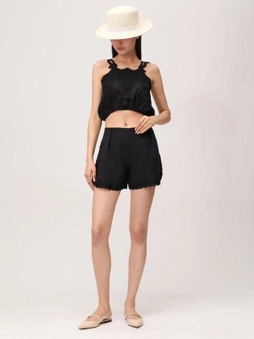 Топ с кружевом MAURIZIO