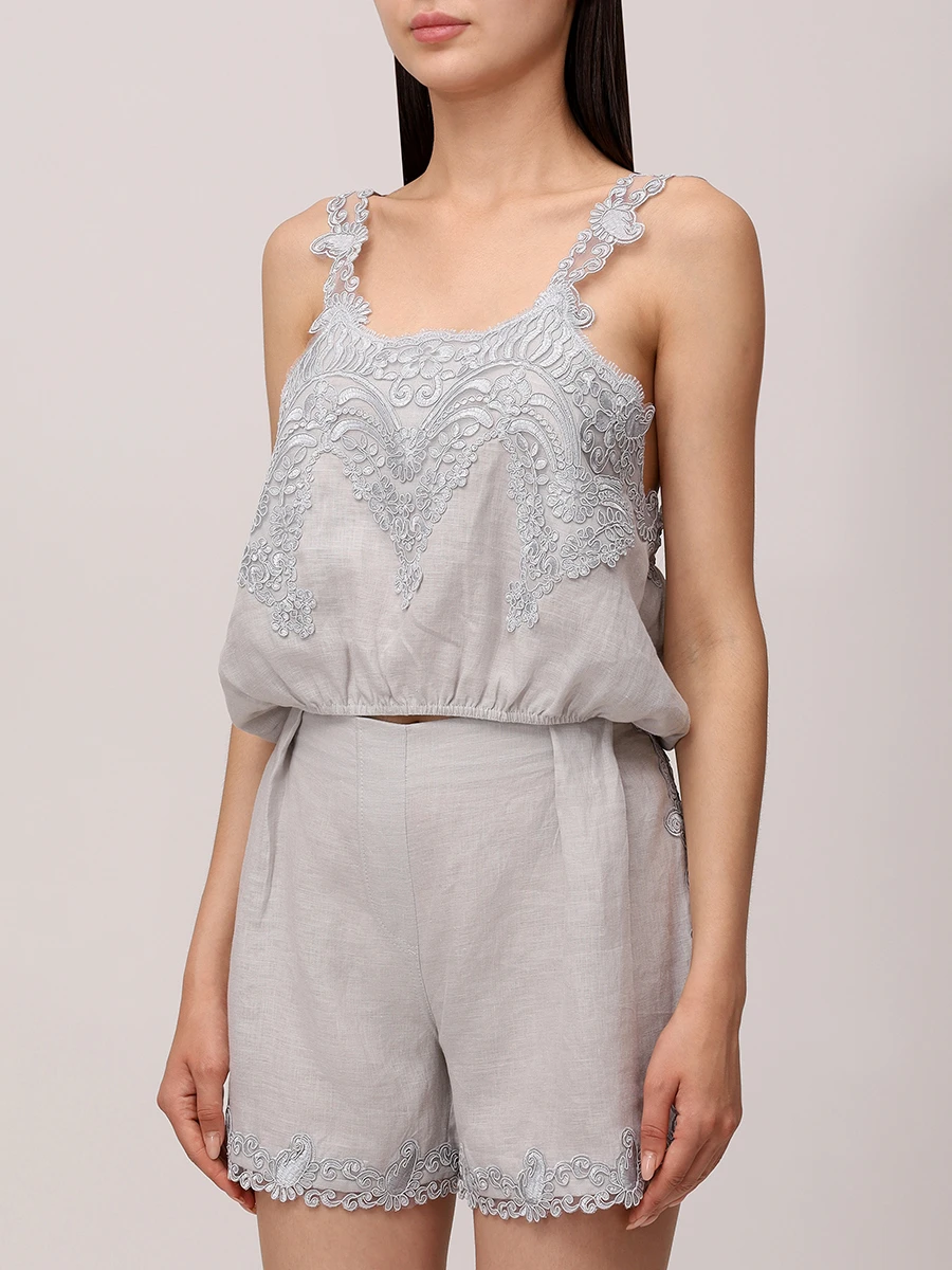 Топ льняной