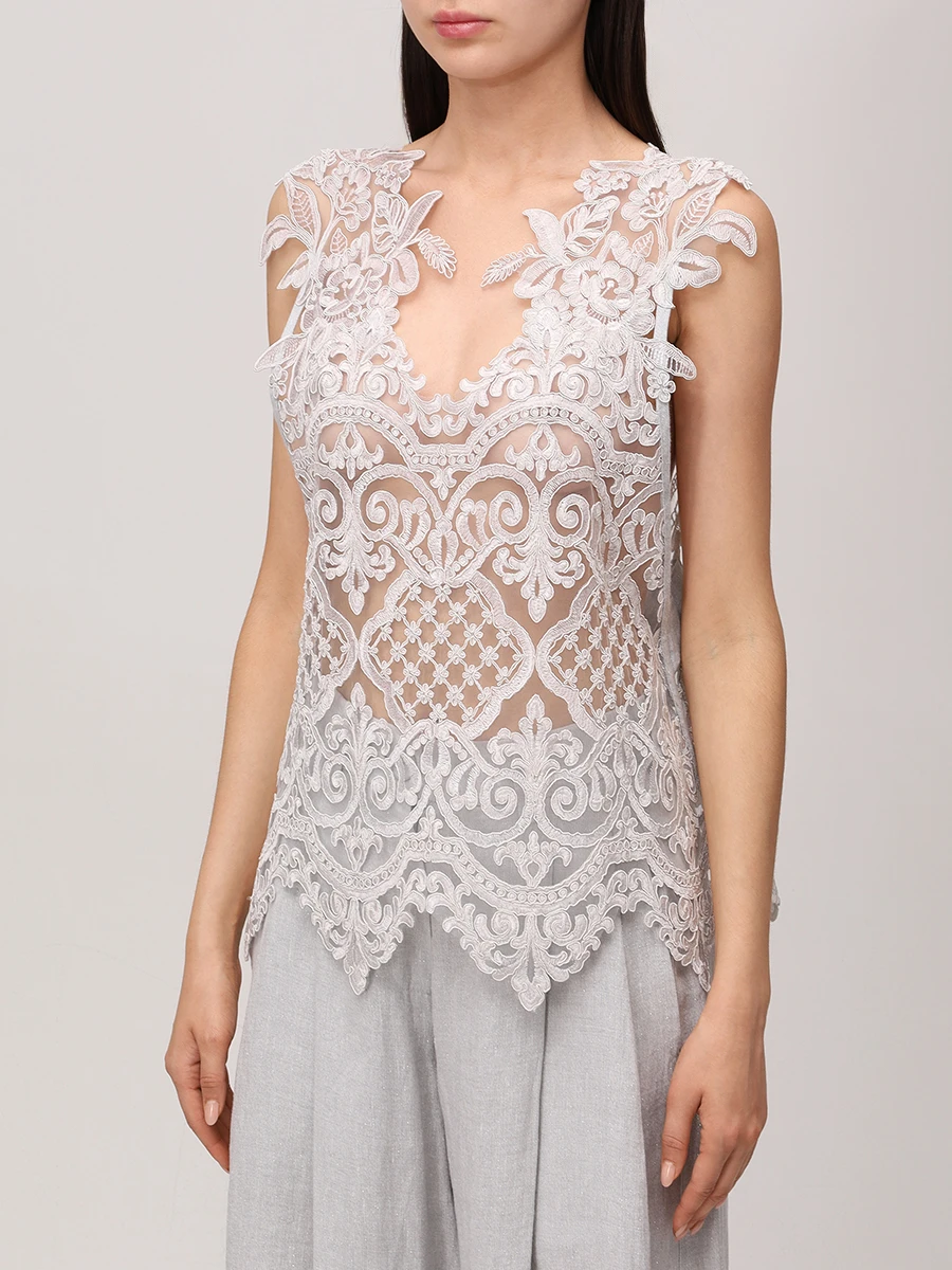 Топ кружевной