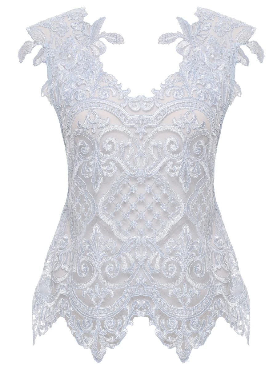 Топ кружевной