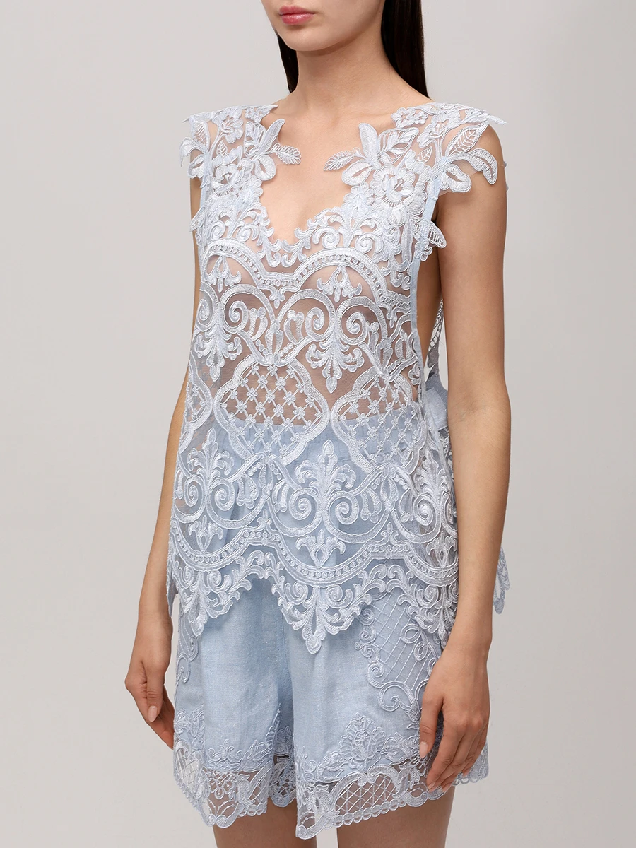 Топ кружевной