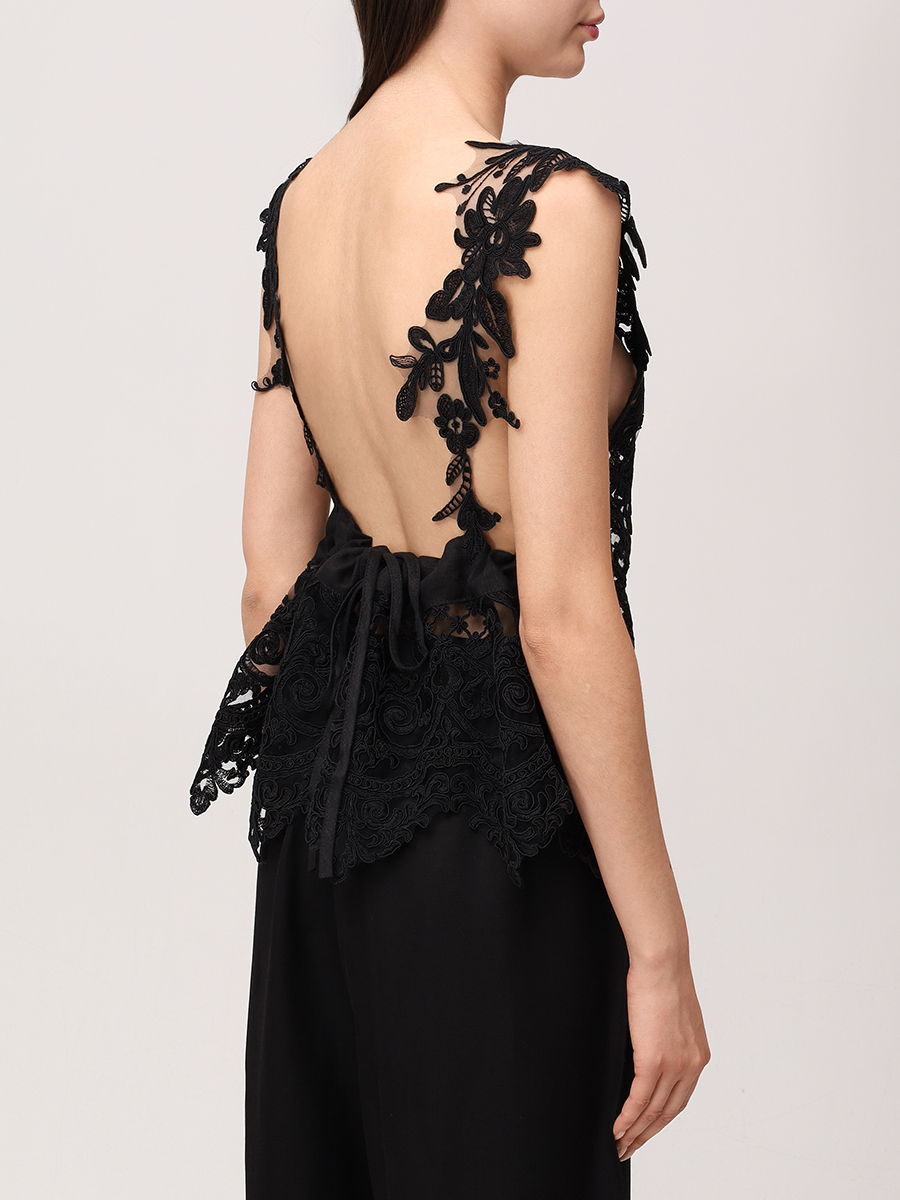 Топ кружевной