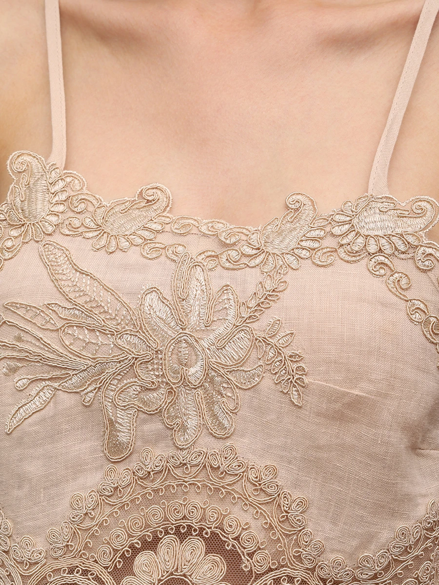 Кроп-топ с кружевом