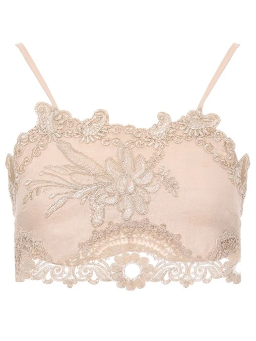 Кроп-топ с кружевом MAURIZIO