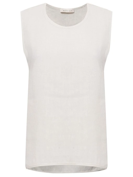 Топ льняной MAURIZIO