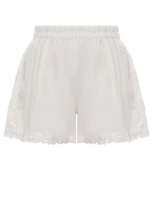 Шорты льняные MAURIZIO