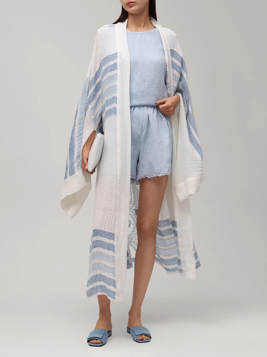 Шорты льняные