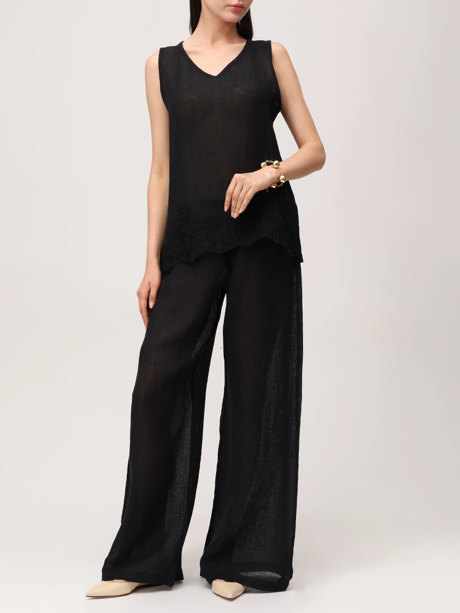 Топ льняной