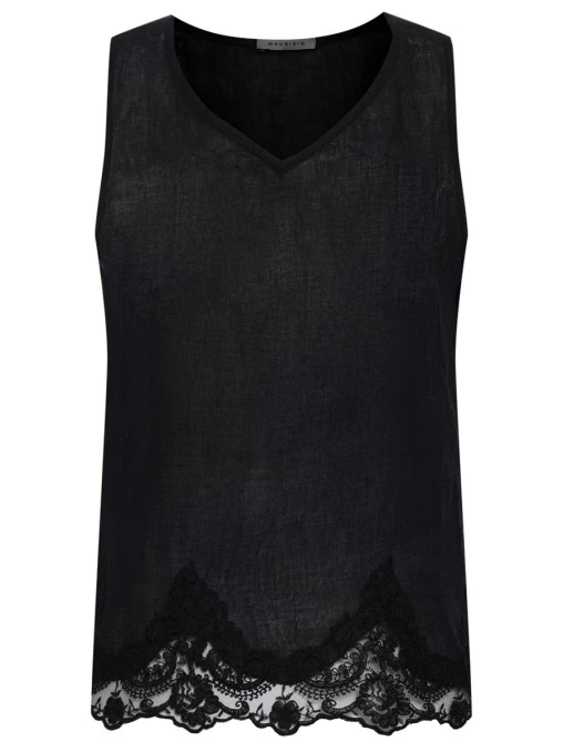 Топ льняной MAURIZIO