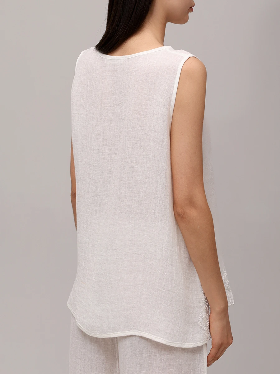 Топ льняной