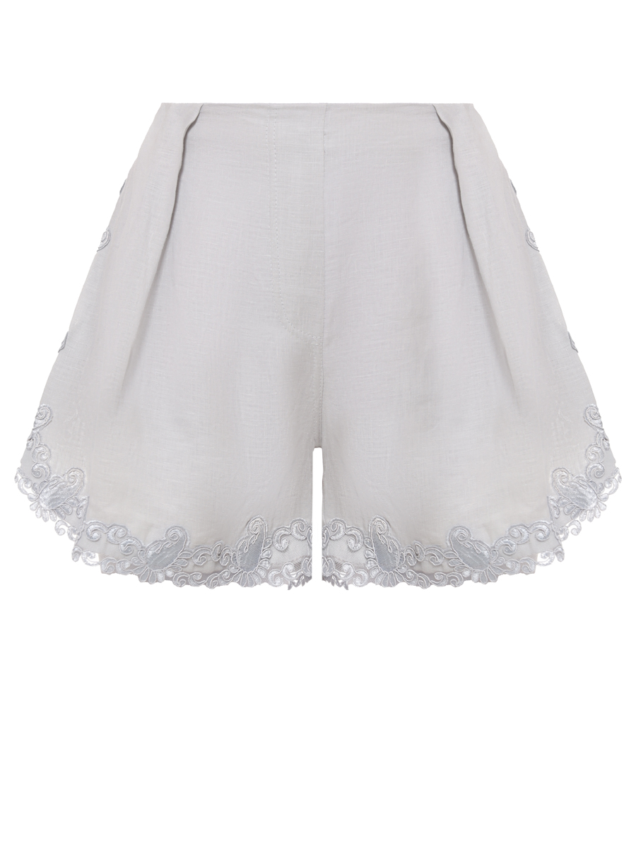 Шорты льняные