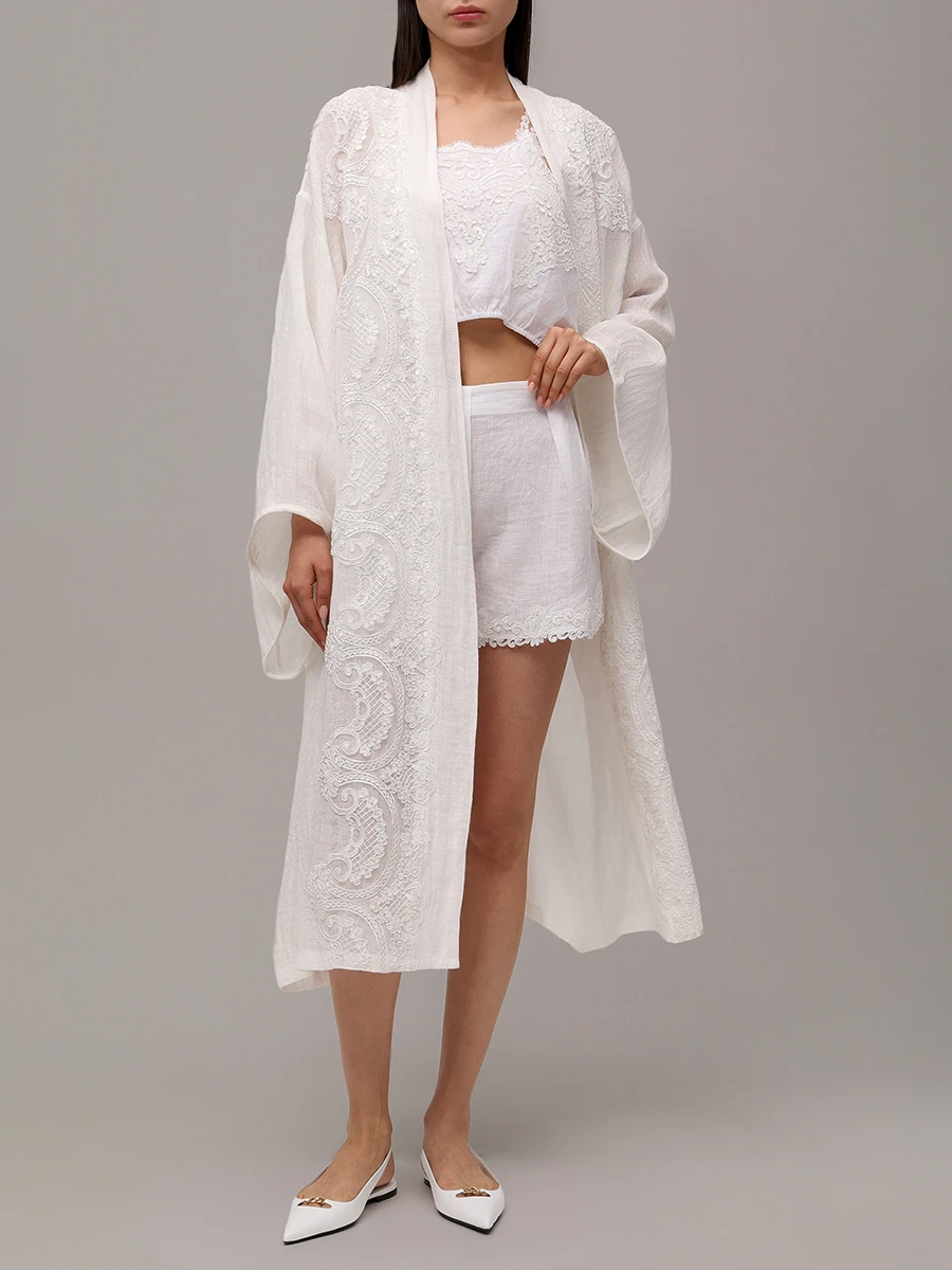 Шорты льняные