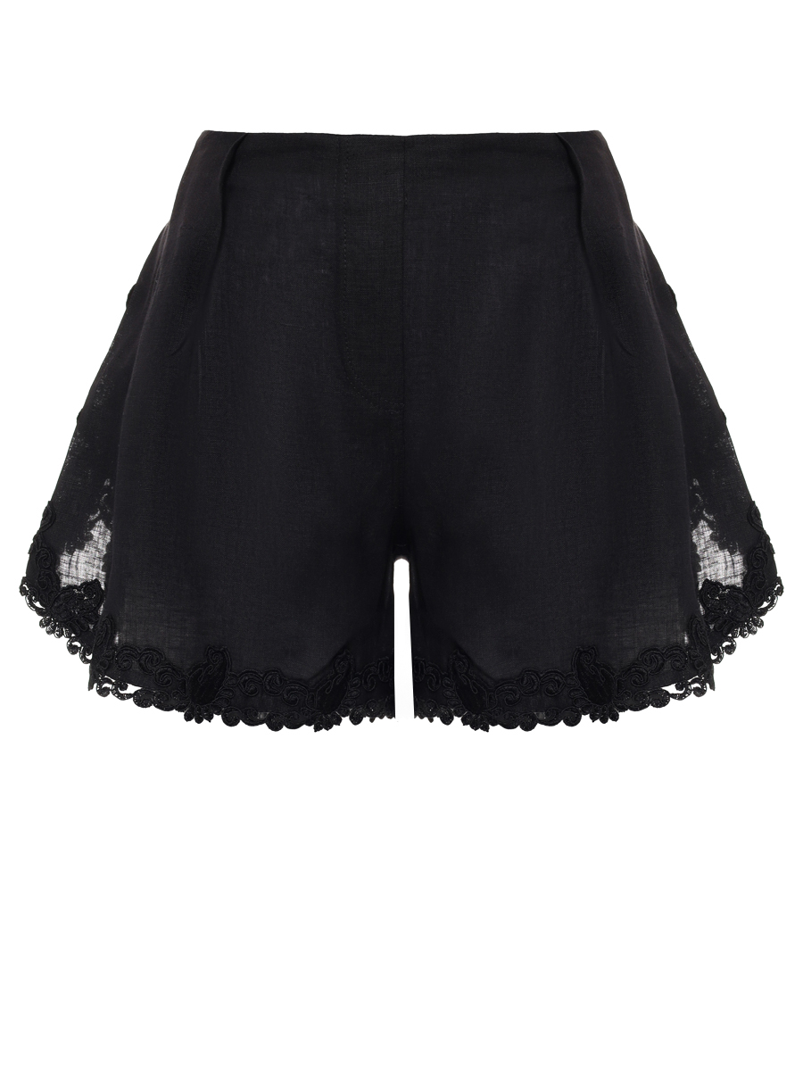 Шорты льняные