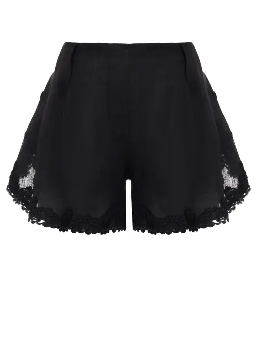 Шорты льняные MAURIZIO