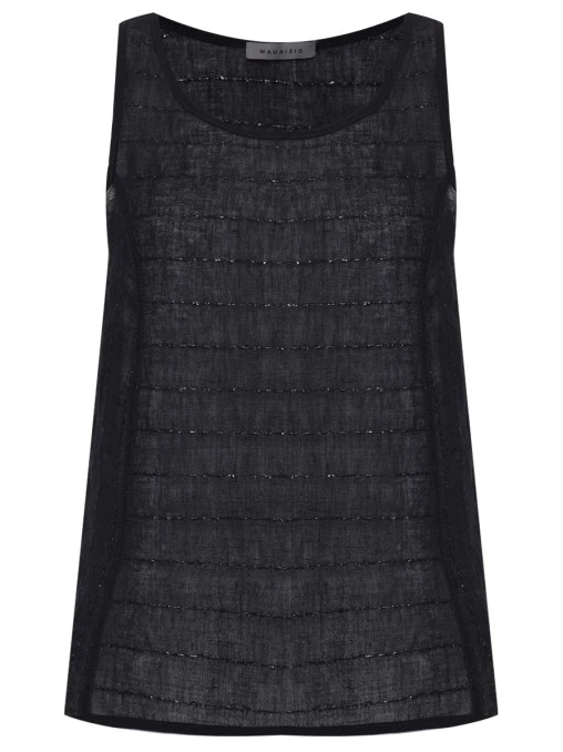 Топ льняной MAURIZIO