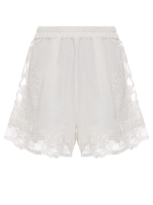 Шорты льняные MAURIZIO