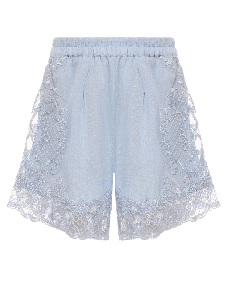 Шорты льняные