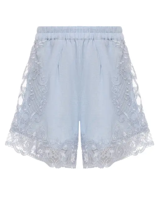 Шорты льняные MAURIZIO