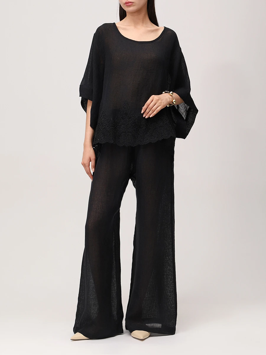 Блуза льняная