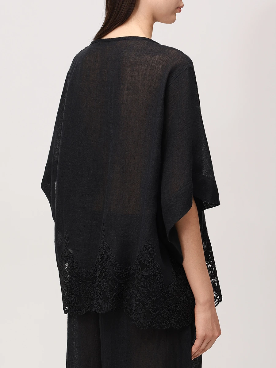 Блуза льняная